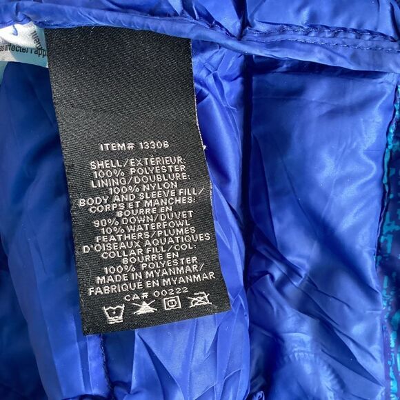 Vintage sears down filled jacket 2X 22W (size 20-22). 0768 - Picture 7 of 7